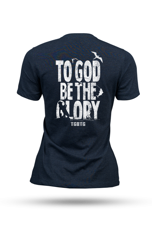 Women s To God Be The Glory Fishing Tee Online Hot Sale