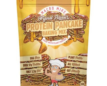 Macro Mike Protein Pancake Baking Mix Original 250g on Sale