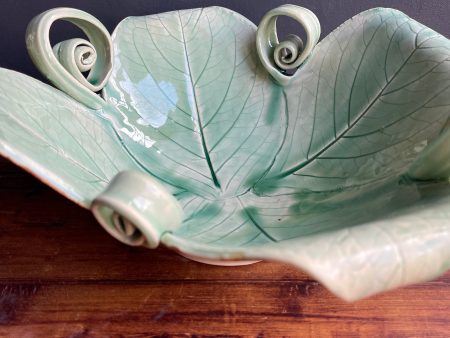 Leaf  bowl CLeaf 12  12”D Online Sale