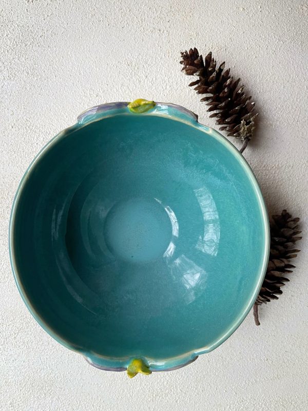 Luna moth bowl SPRT 4 8”D feature Online