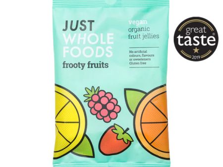 Just Wholefoods Organic Frooty Fruits 70g For Discount