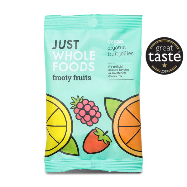 Just Wholefoods Organic Frooty Fruits 70g For Discount