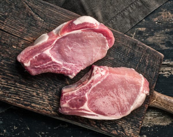 Pork Rib Chop || Bone In || 4pc 10oz For Sale