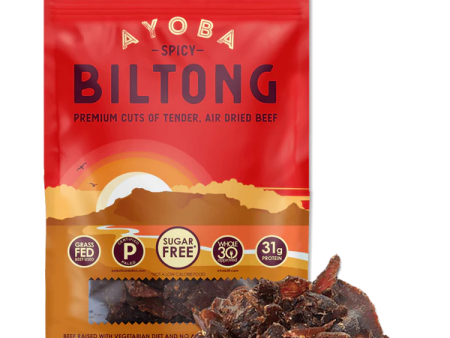 Spicy Biltong Air Dried Beef Online