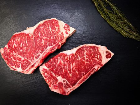 Halal Grass Fed New York Strip Steaks Fashion