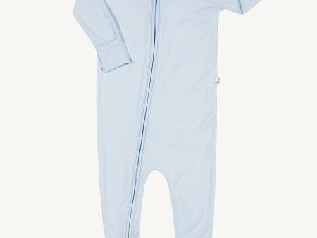 Boody Baby Long Sleeve Onesie (12-18mths) Sky Fashion