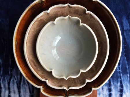 Arabesque nesting bowl set in River Journey on Sale