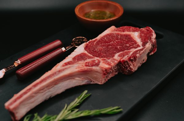 American Bison Ribeye Steak - Bone In Hot on Sale