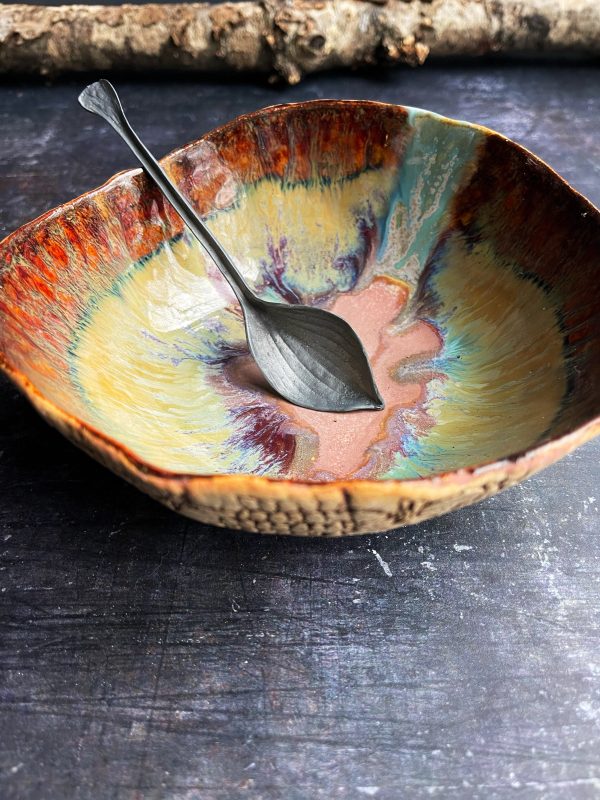 Organic pottery UR4 Rustic bowl 2 cups Online