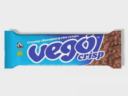 Vego Crisp Creamy Chocolate and Rice Crips 40g on Sale