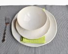 Minimalist dinnerware set, 3 pc For Cheap