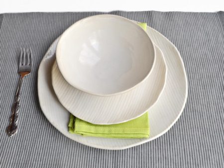 Minimalist dinnerware set, 3 pc For Cheap