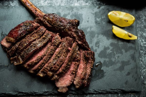 American Bison Ribeye Steak - Bone In Hot on Sale