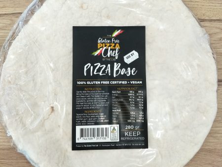 (Cracked) The Gluten Free Lab Vegan Pizza Base 280g Online Sale