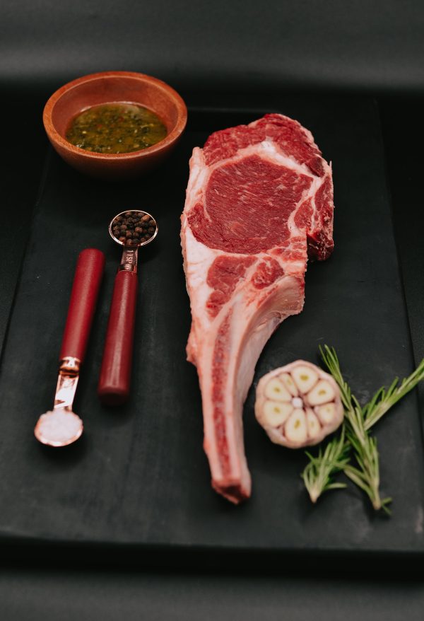 American Bison Ribeye Steak - Bone In Hot on Sale