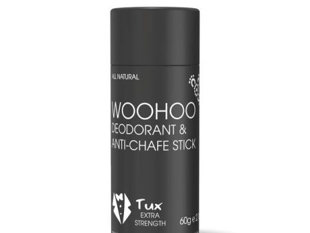 Woohoo Deodorant Anti-Chafe Stick Tux 60g Supply