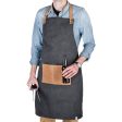 L Chaim Foster & Rye Canvas Grilling Apron Online Sale