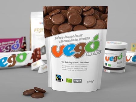 Vego Hazelnut Chocolate Melts 180g Discount