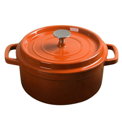 L Chaim Meats Cast Iron 26cm Enamel Porcelain Stew Pot Casserole Stew Cooking Pot Online