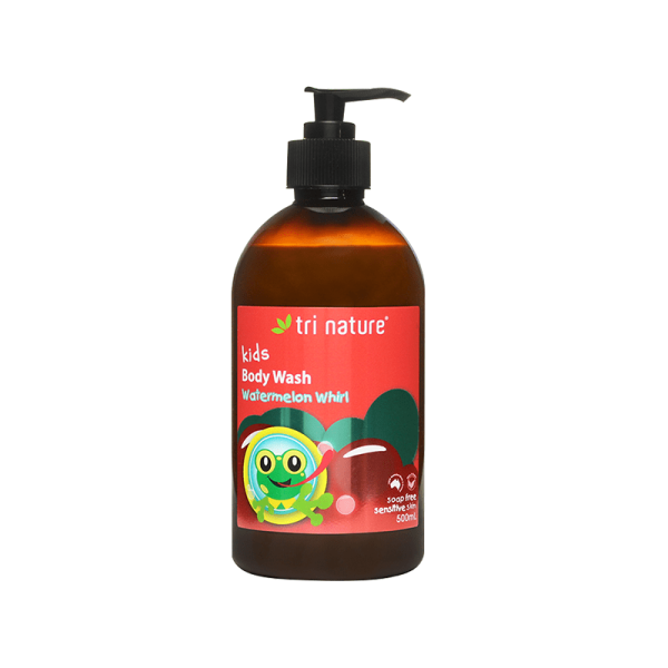 Tri Nature Kids Body Wash Watermelon Whirl 500ml For Sale