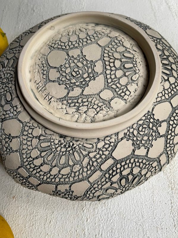 Organic pottery Urb 3 Rustic bowl 12 C For Cheap