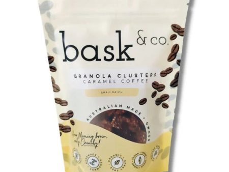 Bask & Co (GF) Granola Clusters - Caramel Coffee 250g Online now