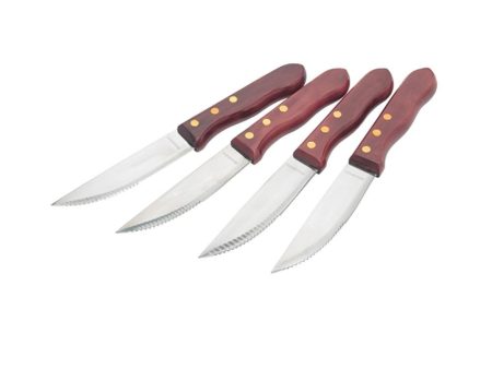 L Chaim Meats 4 Pc Gourmet Steak Knife Set For Cheap