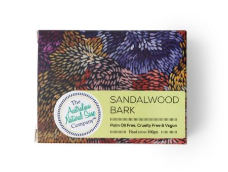 Australian Natural Soap Company Australian Sandalwood Bark 100g Supply