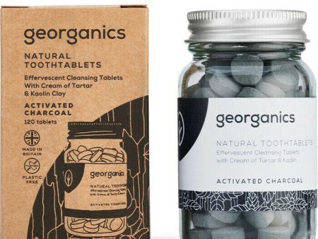 Georganics Toothtablets Activated Charcoal (120 tabs) Cheap